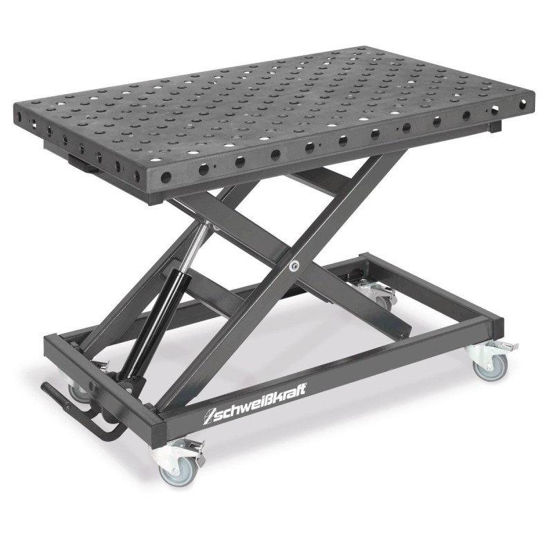 TABLE DE SOUDAGE ELEVATRICE  SCHWEISSKRAFT MAT 300 SH - PERFO Ø 28 MM